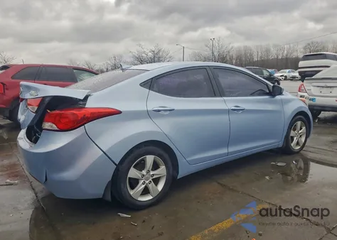 2012 Hyundai Elantra Gls z USA, uszkodzony, nr VIN KMHDH4AE7CU444772